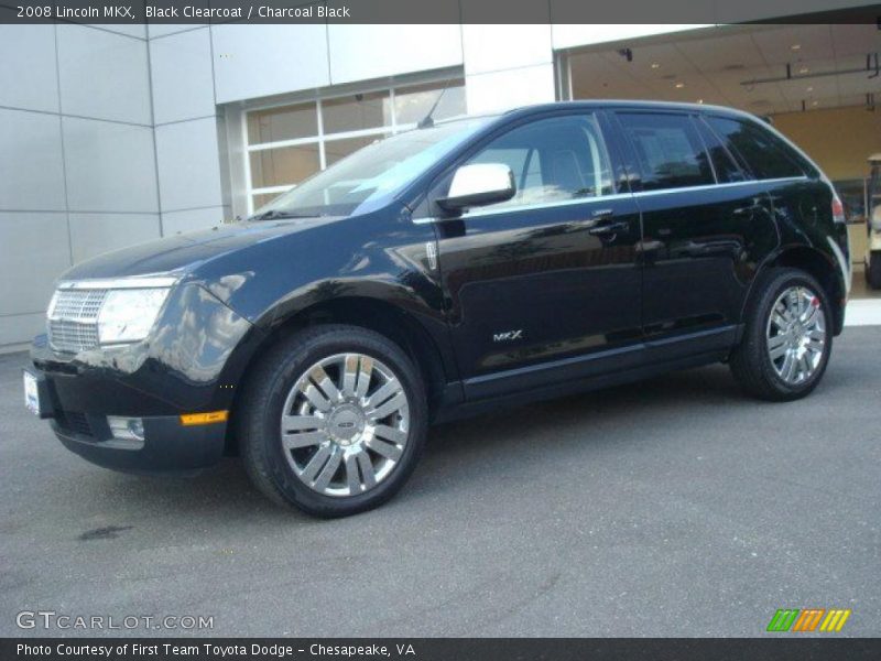 Black Clearcoat / Charcoal Black 2008 Lincoln MKX