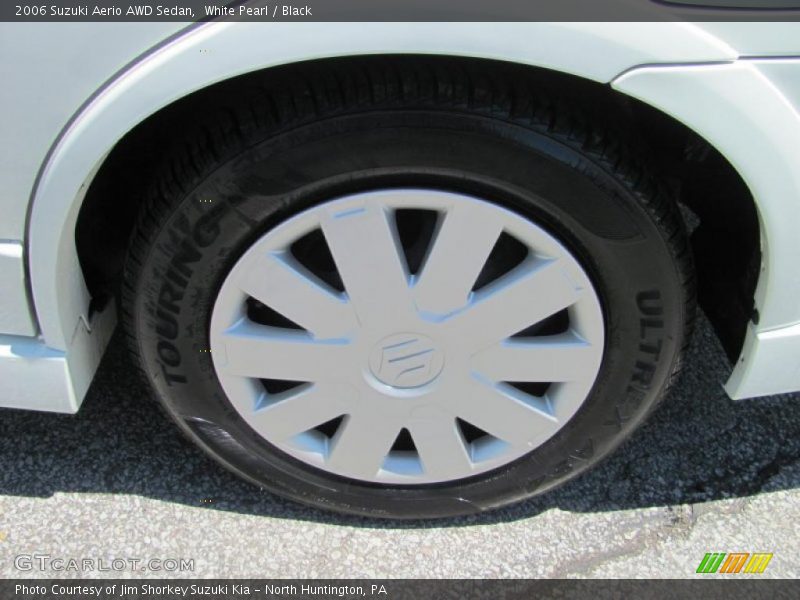 White Pearl / Black 2006 Suzuki Aerio AWD Sedan