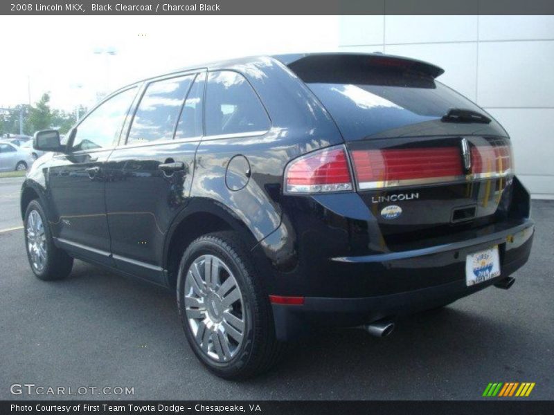 Black Clearcoat / Charcoal Black 2008 Lincoln MKX