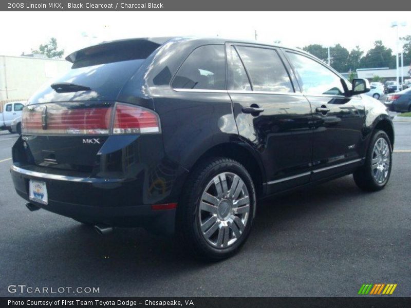 Black Clearcoat / Charcoal Black 2008 Lincoln MKX
