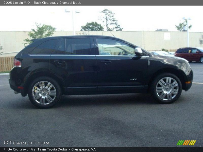 Black Clearcoat / Charcoal Black 2008 Lincoln MKX