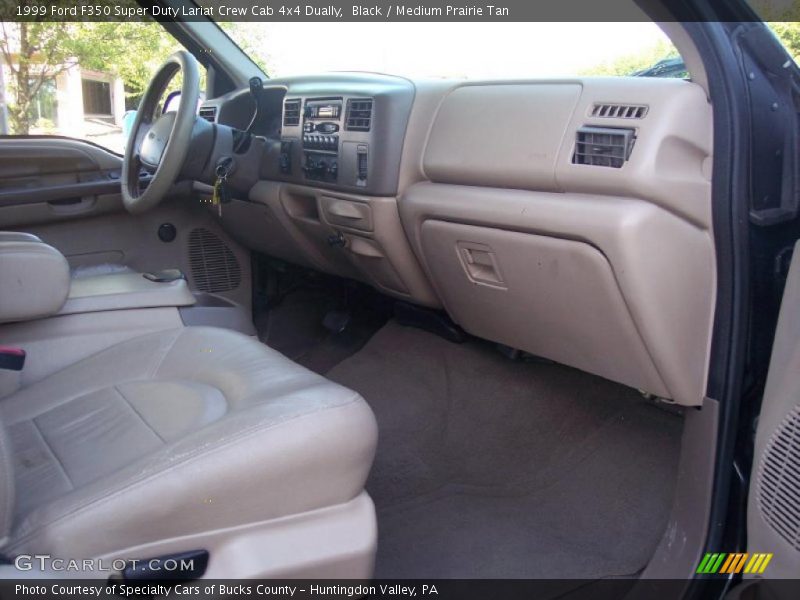 Black / Medium Prairie Tan 1999 Ford F350 Super Duty Lariat Crew Cab 4x4 Dually