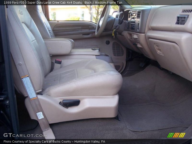 Black / Medium Prairie Tan 1999 Ford F350 Super Duty Lariat Crew Cab 4x4 Dually