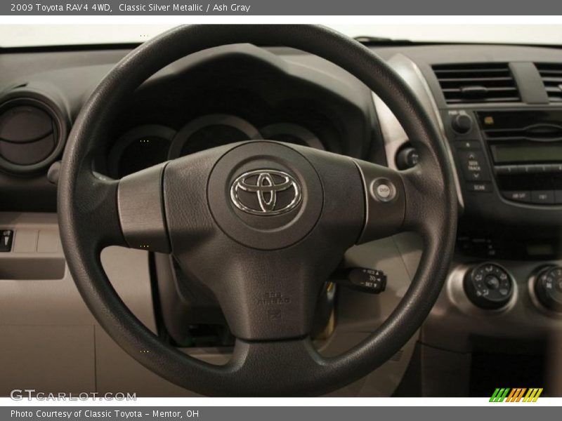 Classic Silver Metallic / Ash Gray 2009 Toyota RAV4 4WD