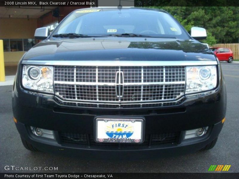 Black Clearcoat / Charcoal Black 2008 Lincoln MKX