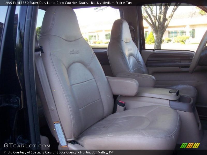 Black / Medium Prairie Tan 1999 Ford F350 Super Duty Lariat Crew Cab 4x4 Dually