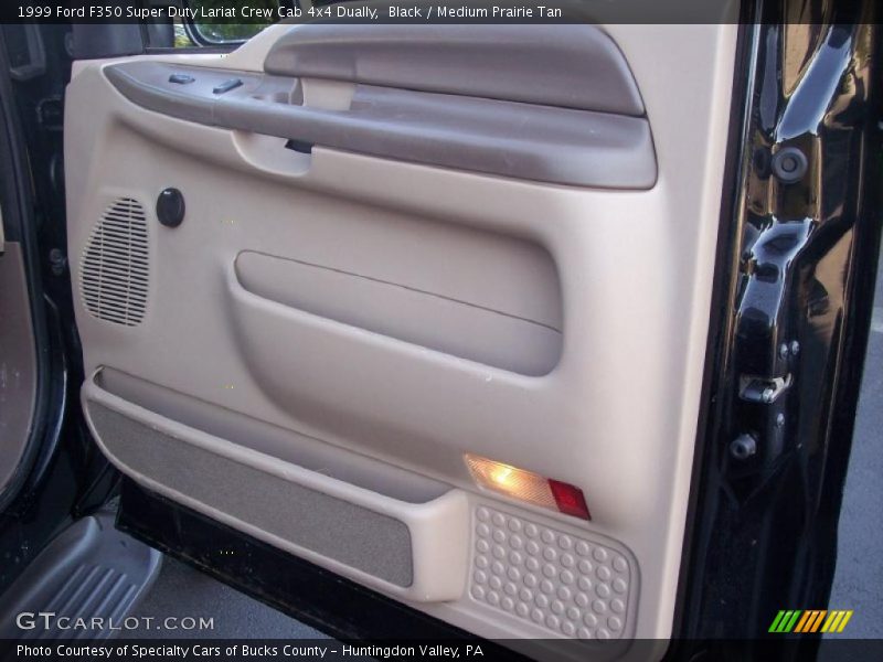 Black / Medium Prairie Tan 1999 Ford F350 Super Duty Lariat Crew Cab 4x4 Dually