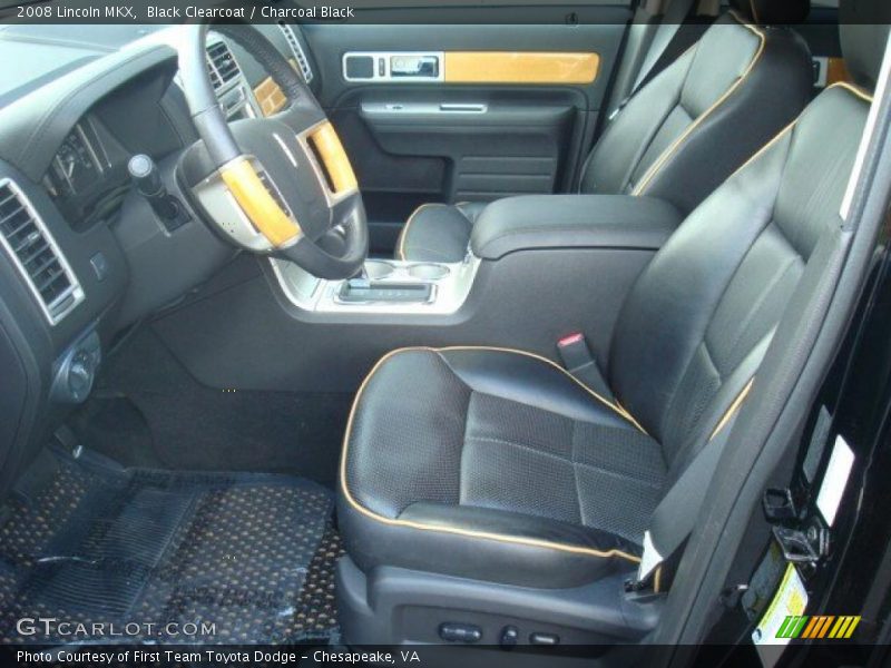 Black Clearcoat / Charcoal Black 2008 Lincoln MKX