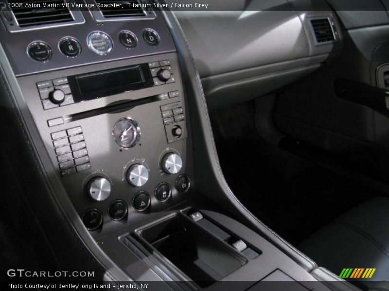 Titanium Silver / Falcon Grey 2008 Aston Martin V8 Vantage Roadster