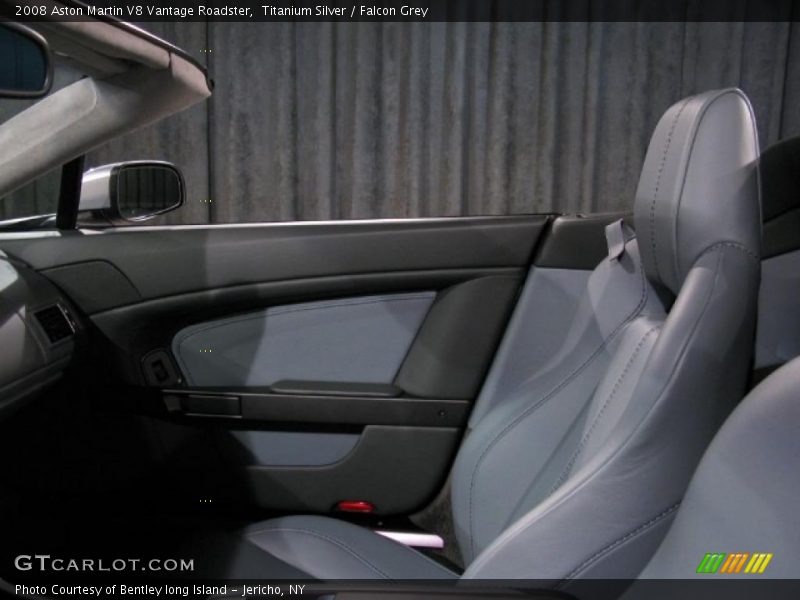 Titanium Silver / Falcon Grey 2008 Aston Martin V8 Vantage Roadster