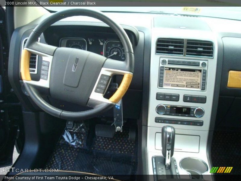 Black Clearcoat / Charcoal Black 2008 Lincoln MKX