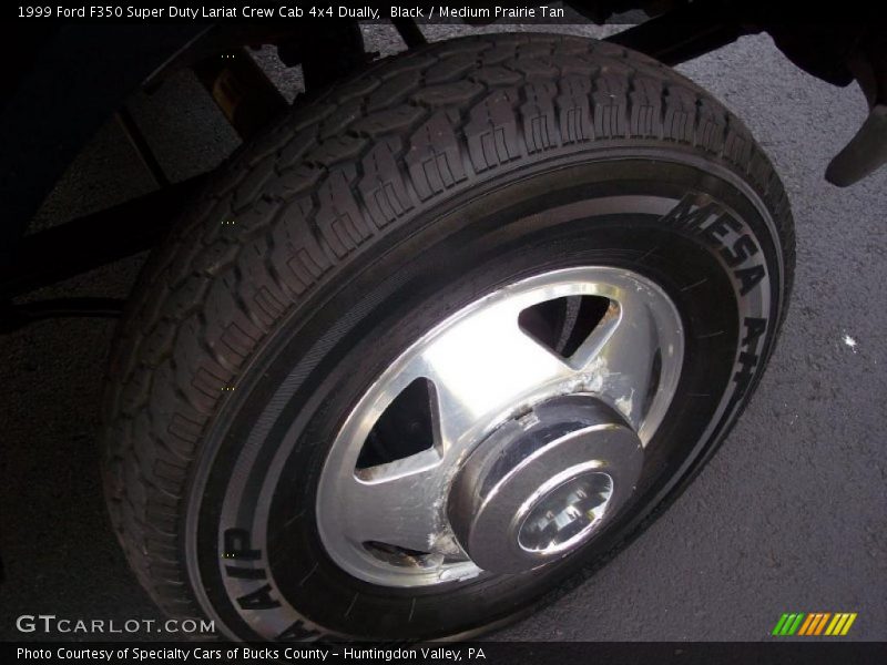 Black / Medium Prairie Tan 1999 Ford F350 Super Duty Lariat Crew Cab 4x4 Dually