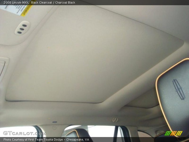 Black Clearcoat / Charcoal Black 2008 Lincoln MKX