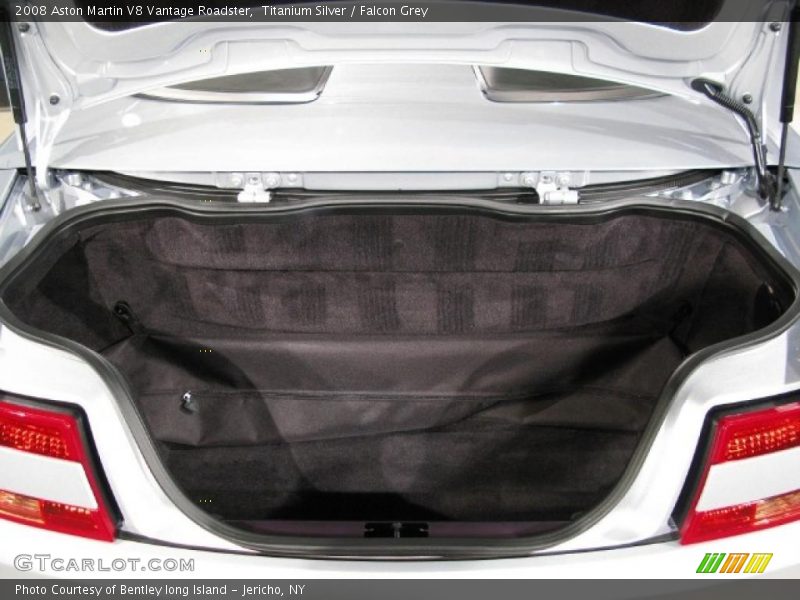 Titanium Silver / Falcon Grey 2008 Aston Martin V8 Vantage Roadster