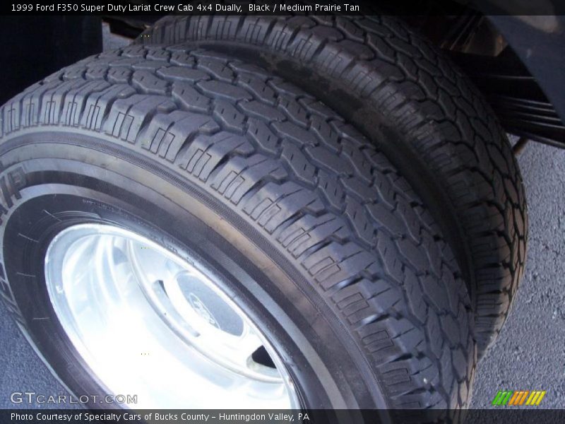 Black / Medium Prairie Tan 1999 Ford F350 Super Duty Lariat Crew Cab 4x4 Dually