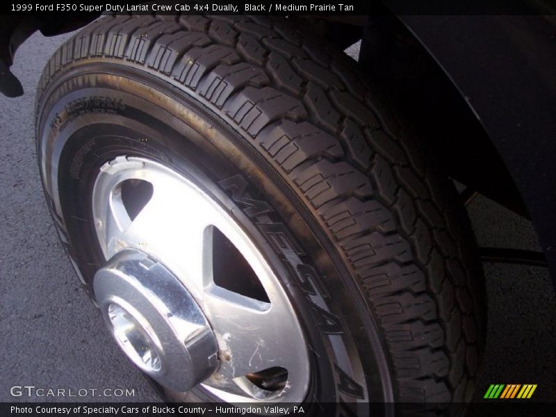 Black / Medium Prairie Tan 1999 Ford F350 Super Duty Lariat Crew Cab 4x4 Dually