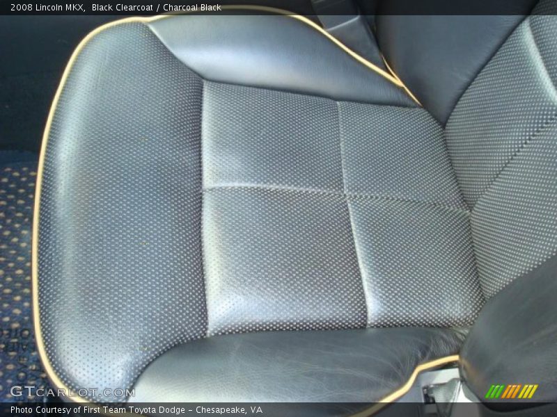 Black Clearcoat / Charcoal Black 2008 Lincoln MKX