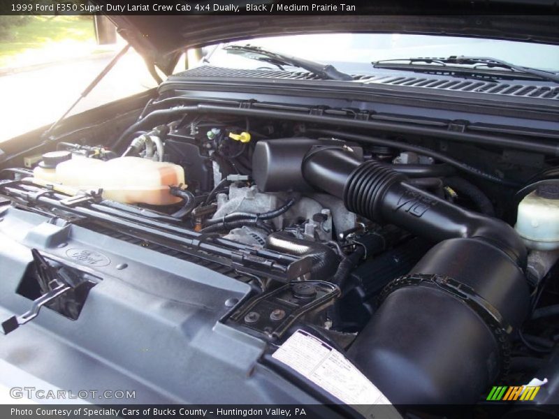 Black / Medium Prairie Tan 1999 Ford F350 Super Duty Lariat Crew Cab 4x4 Dually