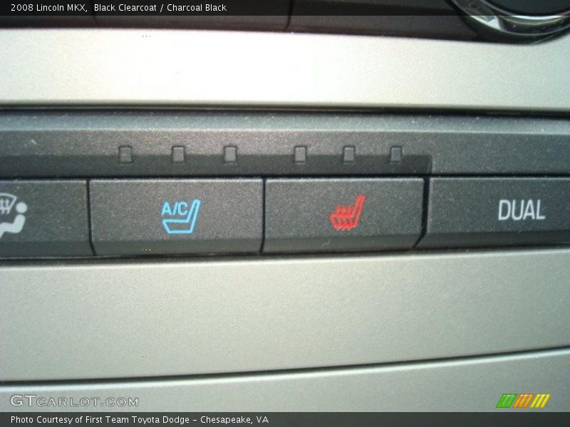 Black Clearcoat / Charcoal Black 2008 Lincoln MKX