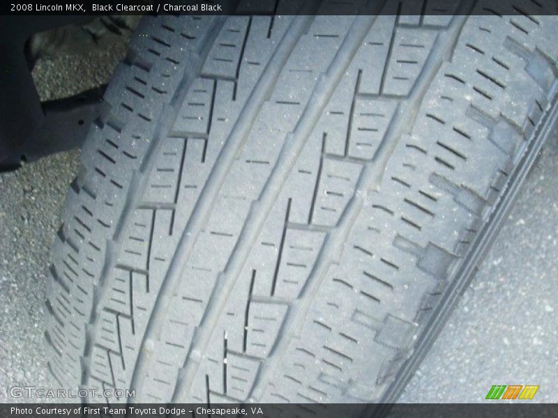 Black Clearcoat / Charcoal Black 2008 Lincoln MKX
