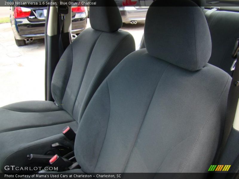 Blue Onyx / Charcoal 2009 Nissan Versa 1.6 Sedan