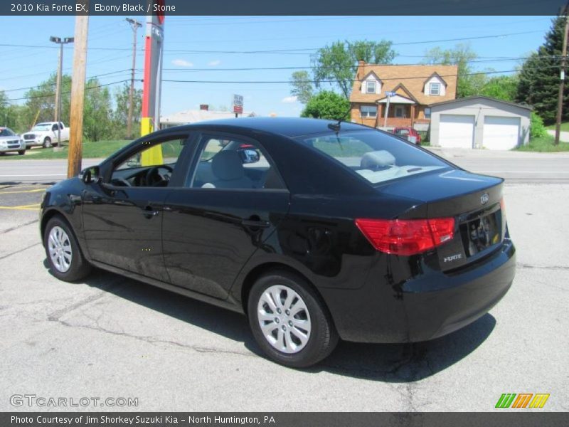 Ebony Black / Stone 2010 Kia Forte EX