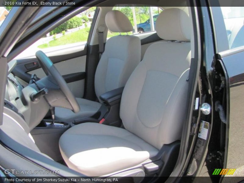 Ebony Black / Stone 2010 Kia Forte EX