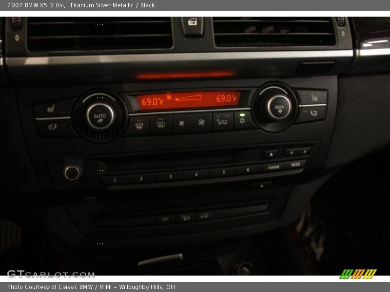 Titanium Silver Metallic / Black 2007 BMW X5 3.0si