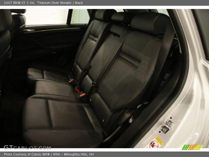Titanium Silver Metallic / Black 2007 BMW X5 3.0si