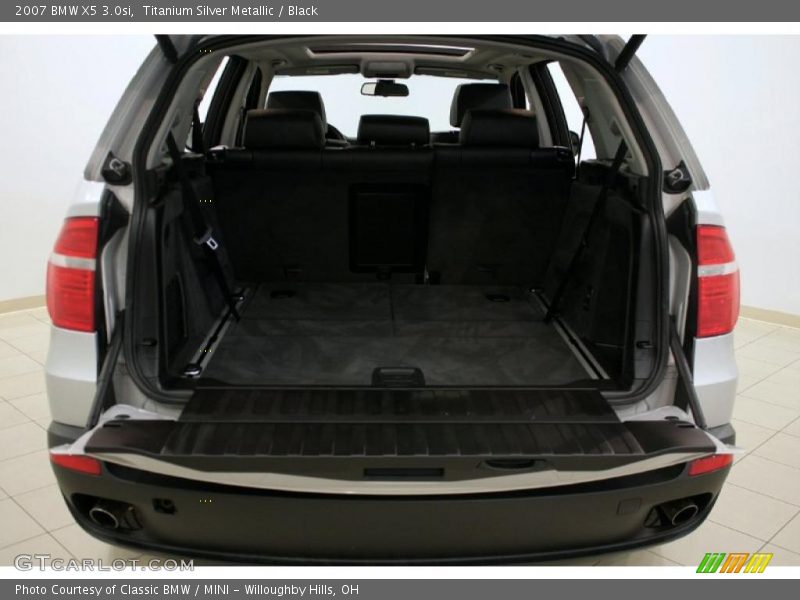Titanium Silver Metallic / Black 2007 BMW X5 3.0si