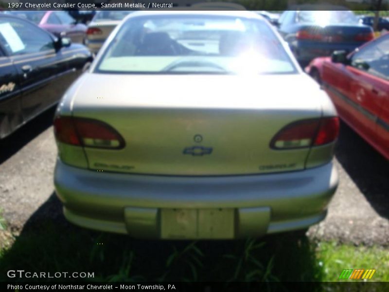 Sandrift Metallic / Neutral 1997 Chevrolet Cavalier Coupe