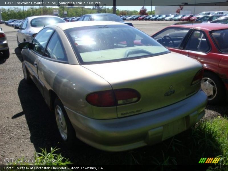 Sandrift Metallic / Neutral 1997 Chevrolet Cavalier Coupe
