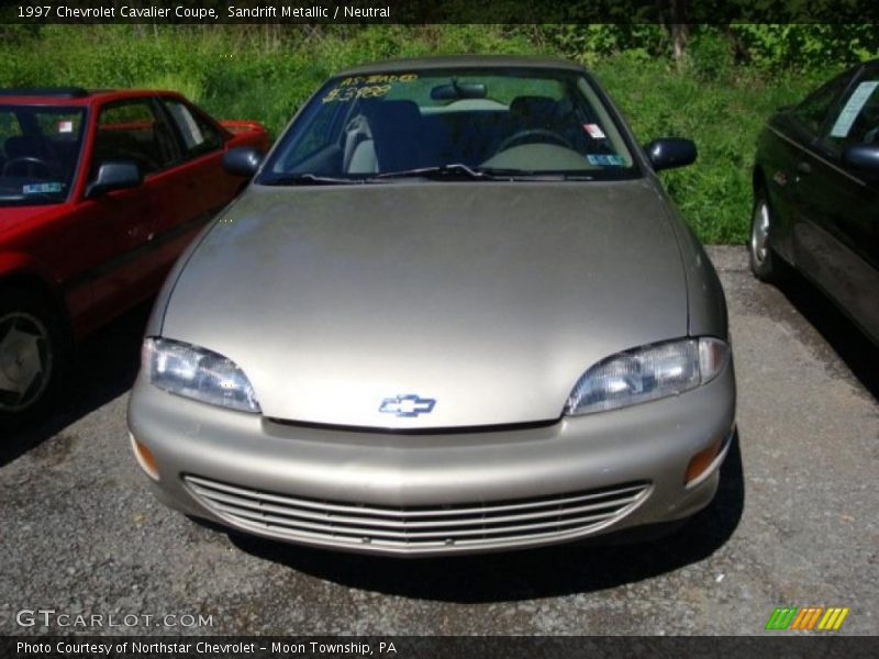 Sandrift Metallic / Neutral 1997 Chevrolet Cavalier Coupe