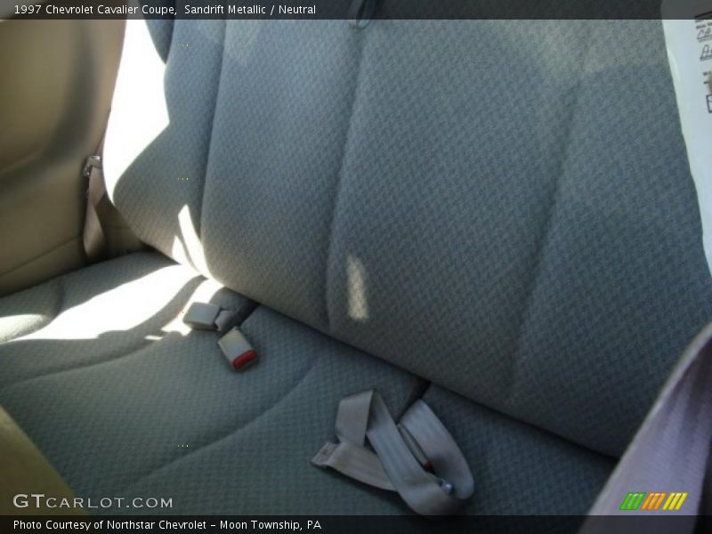 Sandrift Metallic / Neutral 1997 Chevrolet Cavalier Coupe