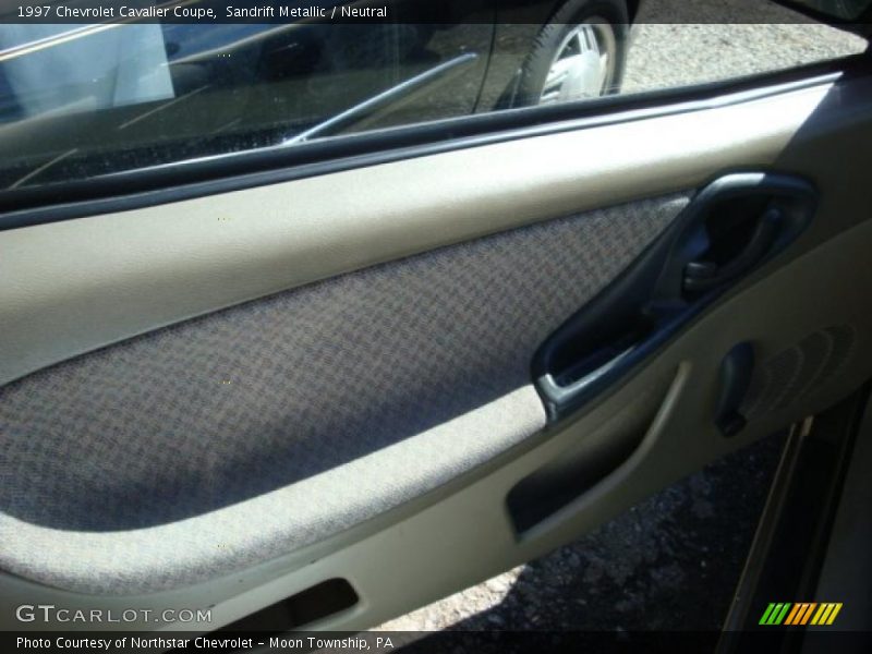 Sandrift Metallic / Neutral 1997 Chevrolet Cavalier Coupe