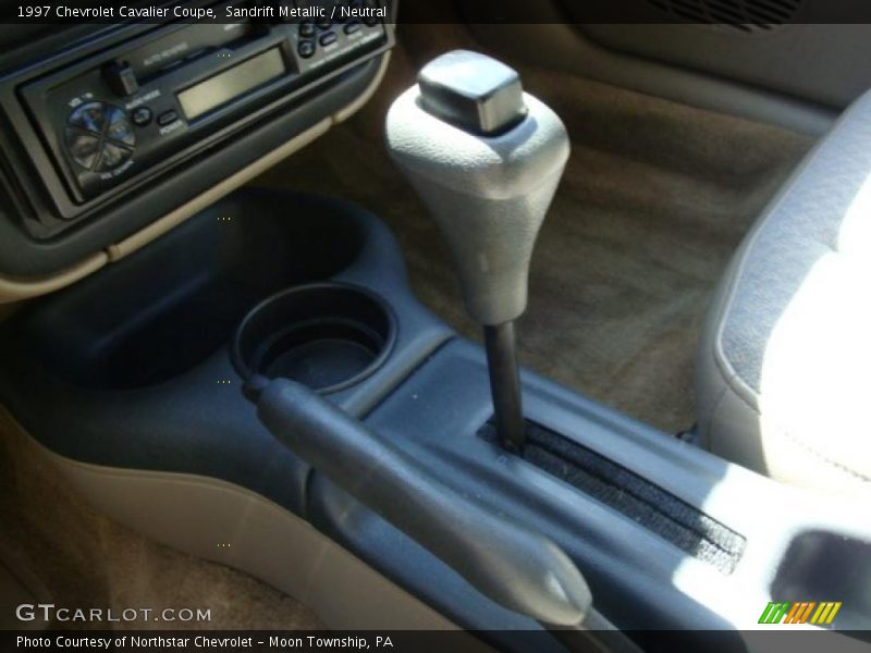Sandrift Metallic / Neutral 1997 Chevrolet Cavalier Coupe