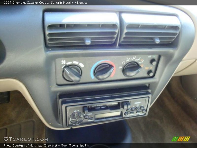 Sandrift Metallic / Neutral 1997 Chevrolet Cavalier Coupe