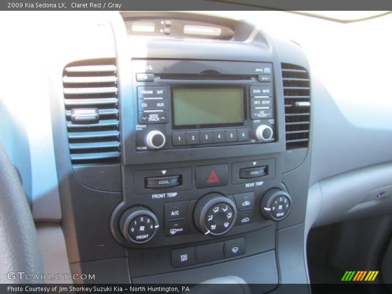 Claret Red / Gray 2009 Kia Sedona LX