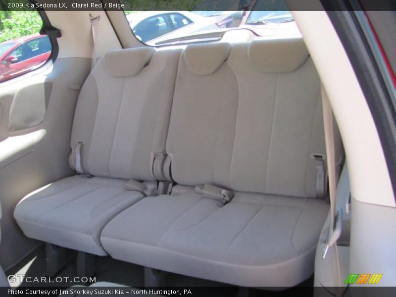 Claret Red / Beige 2009 Kia Sedona LX