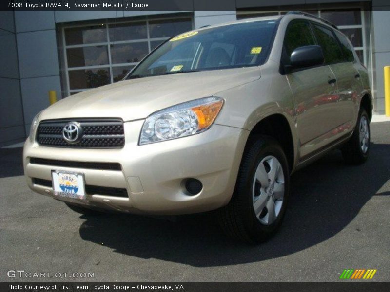 Savannah Metallic / Taupe 2008 Toyota RAV4 I4
