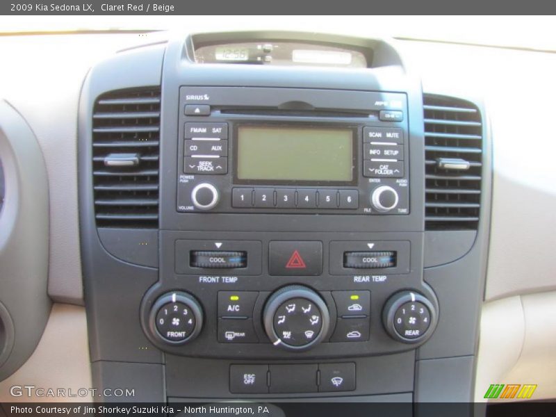 Claret Red / Beige 2009 Kia Sedona LX