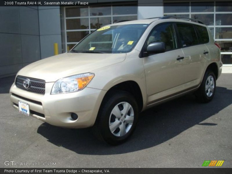 Savannah Metallic / Taupe 2008 Toyota RAV4 I4