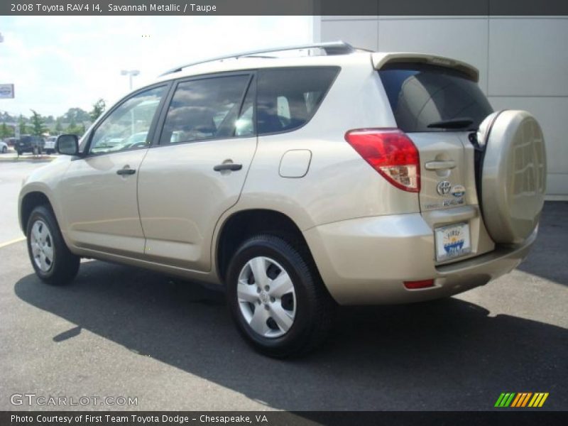 Savannah Metallic / Taupe 2008 Toyota RAV4 I4