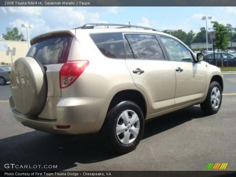 Savannah Metallic / Taupe 2008 Toyota RAV4 I4