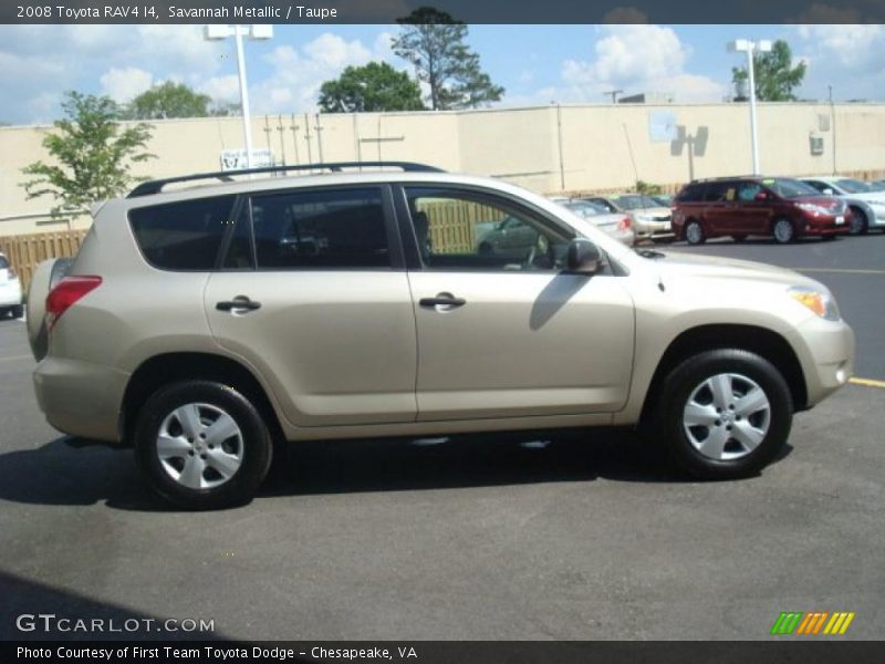 Savannah Metallic / Taupe 2008 Toyota RAV4 I4