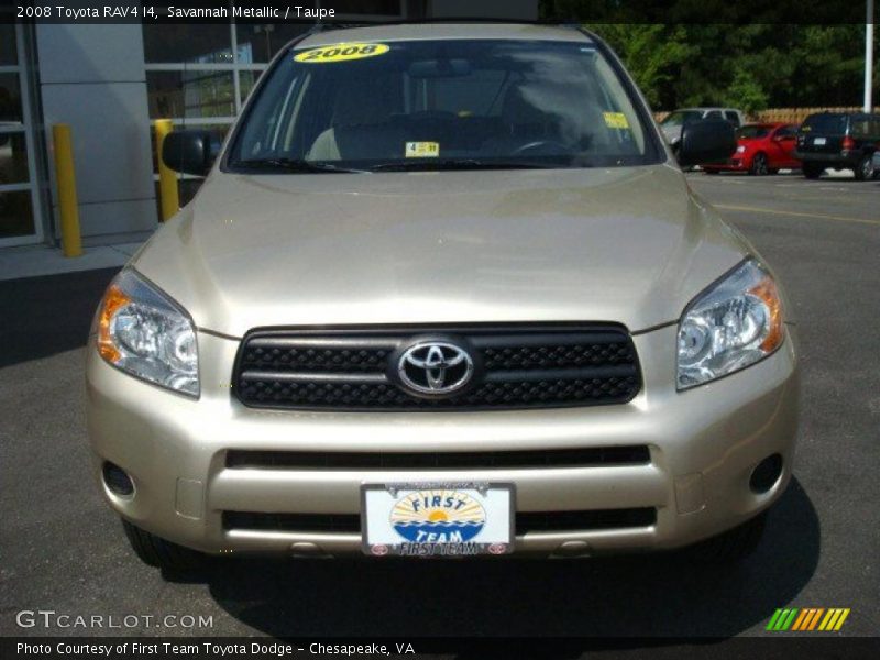 Savannah Metallic / Taupe 2008 Toyota RAV4 I4