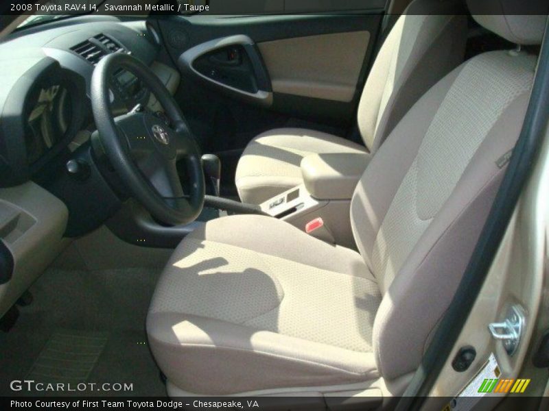 Savannah Metallic / Taupe 2008 Toyota RAV4 I4