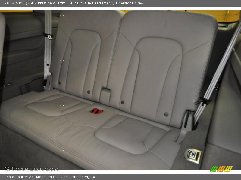 Mugello Blue Pearl Effect / Limestone Grey 2009 Audi Q7 4.2 Prestige quattro