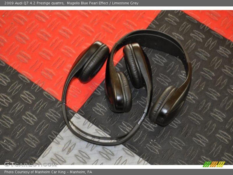 Mugello Blue Pearl Effect / Limestone Grey 2009 Audi Q7 4.2 Prestige quattro