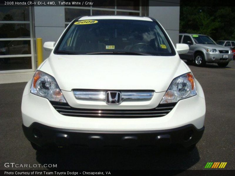 Taffeta White / Gray 2008 Honda CR-V EX-L 4WD